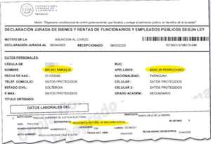 Hijo de asesor de Dionisio se ubica  en el  TSJE - Política - ABC Color