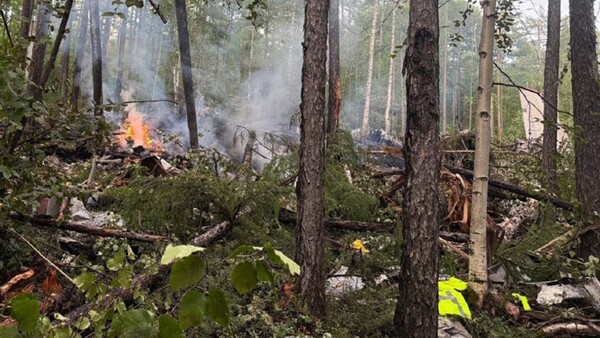 Accidente aéreo deja medio centenar de muertos en Rusia