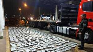 Incautan más de una tonelada de marihuana en el puente internacional Encarnación-Posadas