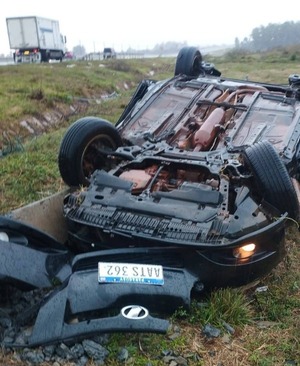 Trágico percance rutero se cobra la vida de dos personas en Coronel Oviedo