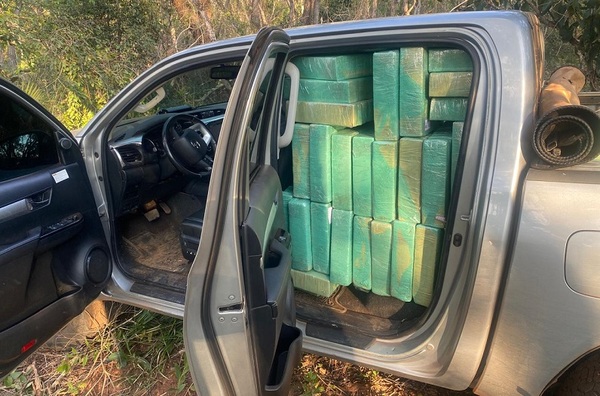 Senad incauta más de 1.800 kilos de marihuana al salir de zona de producción