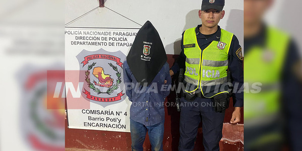 CAPTURAN A JOVEN SOSPECHOSO DE UN ROBO EN LA TERMINAL DE ENCARNACIÓN