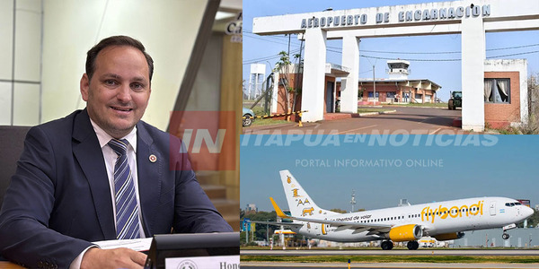 SEBASTIÁN REMEZOWSKI CELEBRA LA INMINENTE LLEGADA DE FLYBONDI A ENCARNACIÓN