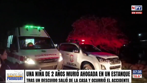 Tragedia en Caaguazú: Niña de 2 años muere ahogada en estanque