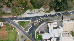 Tránsito más fluido tras reapertura parcial de Mariscal López - ADN Digital