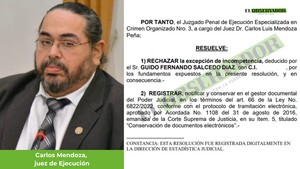 Aclaratoria e incidentes de prescripción no interrumpen ejecución de sentencias, advierte juez - El Observador