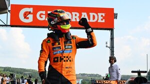 Piastri dominó el único libre de Spa