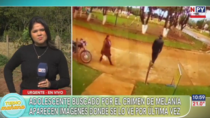 Crimen de Melania: Intensa búsqueda de adolescente hermano del principal sospechoso