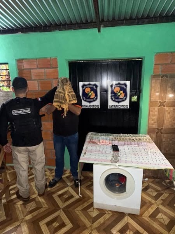 Guarambaré: aprehenden a presunto microtraficante e incautan dosis de crack durante operativo antidroga - ADN Digital