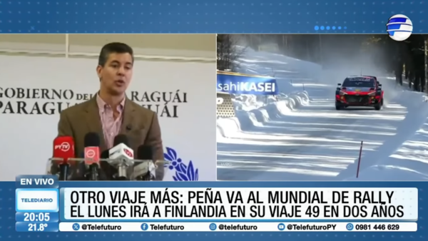 Otro viaje más: Peña va al mundial de Rally en Finlandia