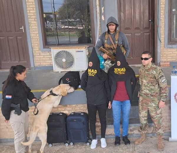 Hermanos querían meter cocaína desde Bolivia y fueron detenidos