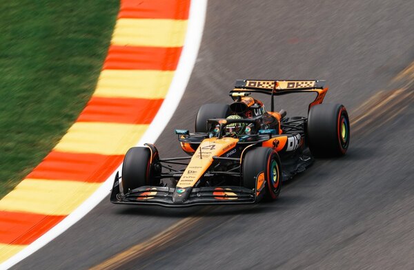 Versus / Lando Norris logra la pole position del Gran Premio de Bélgica