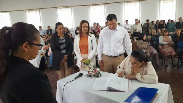 Pilar: 23 parejas sellaron su unión en casamiento comunitario - Nacionales - ABC Color