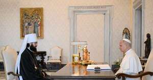 La Nación / En medio de tensiones por Ucrania, el papa recibió a alto jerarca ortodoxo ruso
