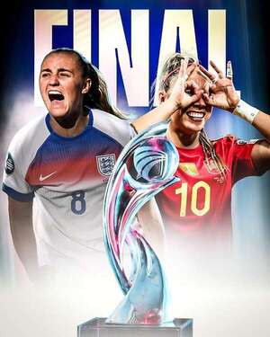 España-Inglaterra, por la corona de Europa este domingo a las 13:00 - Fútbol Internacional - ABC Color