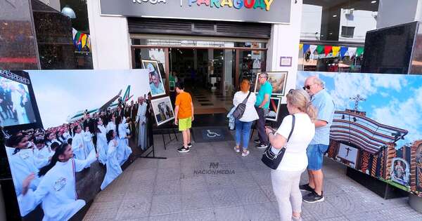 La Nación / Exhibición en Turista Róga recuerda la visita del papa Francisco a Paraguay