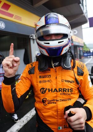 El irlandés Alex Dunne se adjudica el triunfo en la formula 2 en Bélgica - La Tribuna