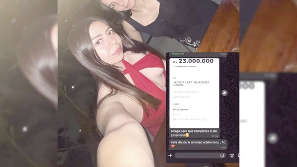 Le regaló G. 23 millones por Día de la Amistad