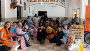 Grupo +Amor realizó significativa donación al Hogar de Ancianos Santa María