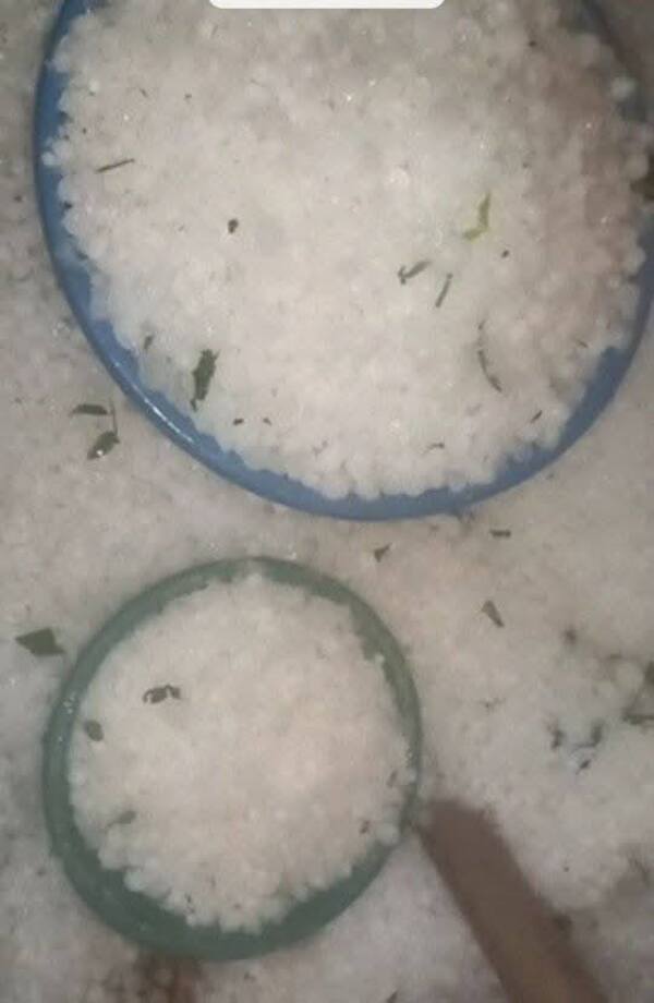 Tormenta con granizos dejó severos daños en Itapúa y Caazapá