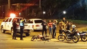 Motociclista pierde la vida en un accidente de tránsito en Santísima Trinidad