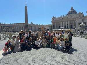 Jóvenes de la Arquidiócesis de Asunción en Roma para participar del Jubileo - Nacionales - ABC Color