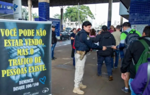 Alertan sobre el tráfico de personas en operativo conjunto en la frontera con Foz