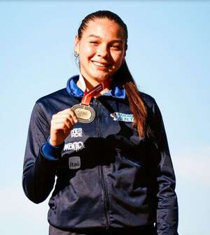 Atletismo: Lara González, se estrena con podio en el Ibero U18 - Polideportivo - ABC Color