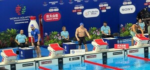 Charles Hockin queda séptimo en su serie y 59 entre 97 nadadores en mundial de Singapur - La Tribuna