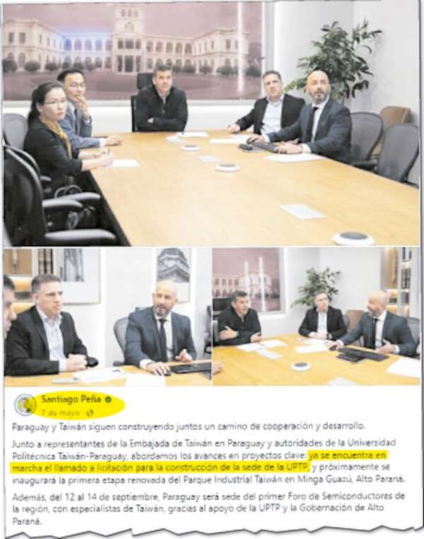 Suegro del hermano de Santi se queda con jugoso contrato de “ciudad digital” - Política - ABC Color