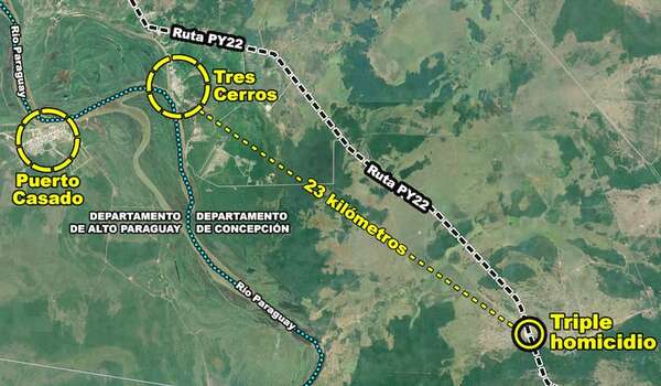 Triple homicidio en Tres Cerros sería en venganza por el asesinato de Gringo González - Policiales - ABC Color