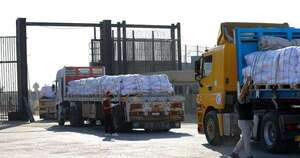 La Nación / Franja de Gaza recibió ayuda humanitaria en 120 camiones