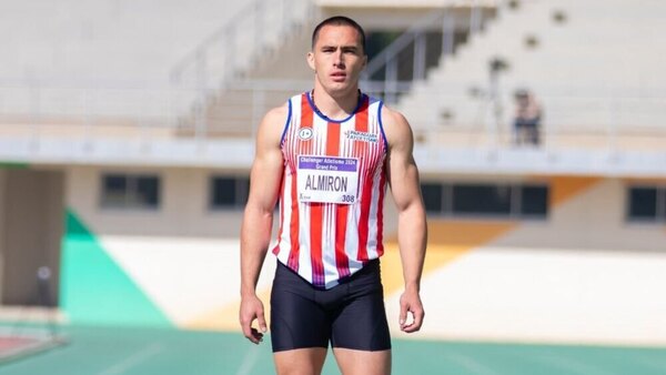 Versus / César Almirón vuelve de Ecuador con nuevo récord nacional