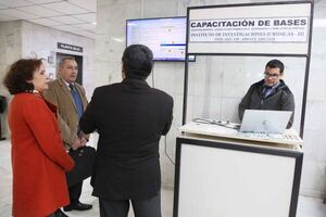 IIJ inicia hoy capacitación de base de datos jurídicos 