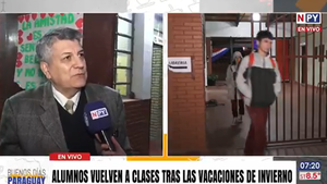 Colegios se adaptan al frío en la vuelta a clases: Suspensión de formaciones y refacciones vitales