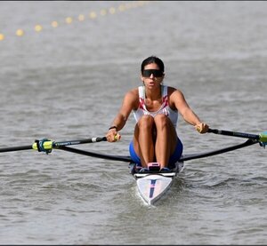 Nicole Martínez quedó en el 4to lugar del Mundial de Remo Sub 23
