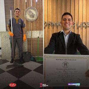 DE LIMPIADOR DEL IPS A ENFERMERO: LA PERSEVERANCIA DE MARIO ROJAS ACOSTA - «TVS DIGITAL»