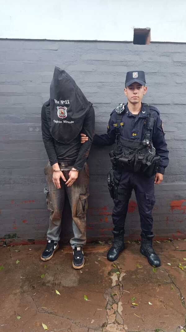 Detienen a joven conductor tras agredir a inspector y huir en Capitán Miranda
