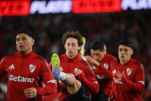 Versus / Los números de Matías Galarza en su debut en River Plate