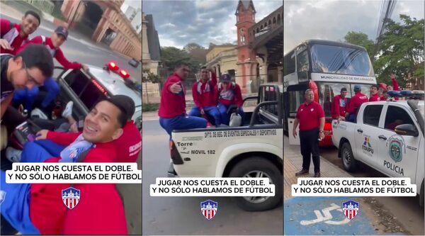 Popular / (VIDEO) ¡Peloteros llegaron en patrulleras para jugar un partido contra Resistencia!