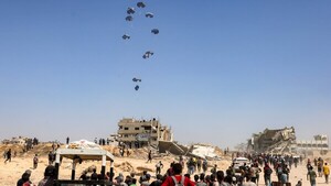 Trump anuncia que EEUU creará centros de distribución de alimentos en Gaza