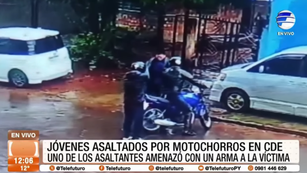 Asalto con arma de fuego a jóvenes en Ciudad del Este