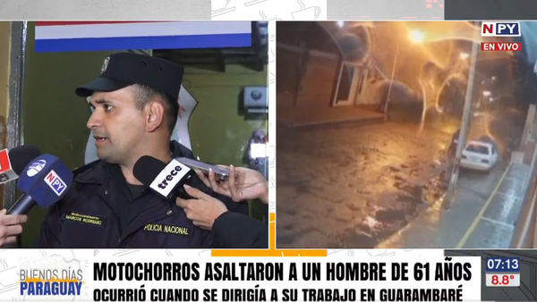 Violento asalto a panadero: Lo amenazaron con “machetillo” para despojarlo de sus pertenencias