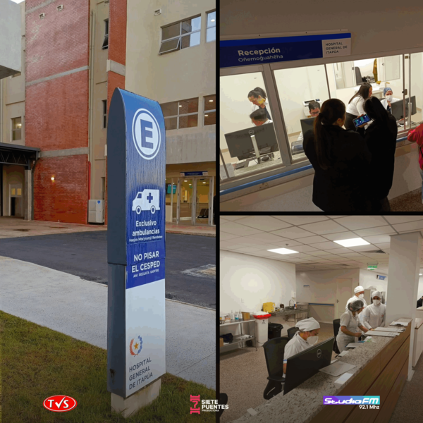 Hospital General de Itapúa inicia con éxito la atención en consultorios y consolida su operatividad en urgencias - «TVS DIGITAL»