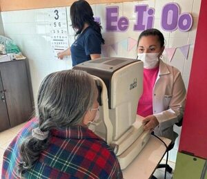 Más de 100 personas reciben atención oftalmológica gratuita en Caazapá