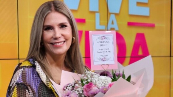 Sanie está feliz de volver a tevé: “Una puede ser mamá y trabajadora a la vez”