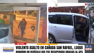 Víctima de violento asalto recupera su vehículo gracias al GPS en Luque