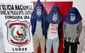 Detienen a rompevidrios por hurto a local de telefonía •