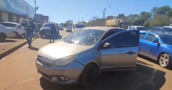 Automovilista sobrevivió a un atentado en Pedro Juan - ADN Digital
