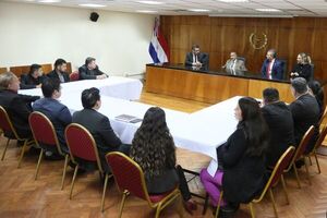Ministro Ramírez Candia se reunió con autoridades de San Pedro y gremios de abogados